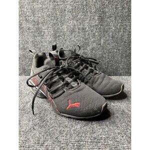Puma Axelion NXT Kids Sneakers Black Red Splatter Athletic Shoes 377194-01 6C